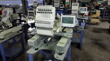 110V Single Head Embroidery Machine With High Speed Like Tajima Type For 3D Cap And T - Shirt
